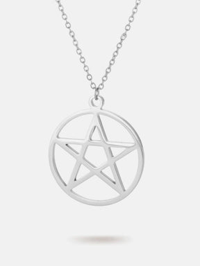 Silver Pentagram necklace