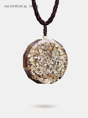 Sri Yantra crystal necklace