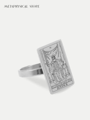 Tarot card ring