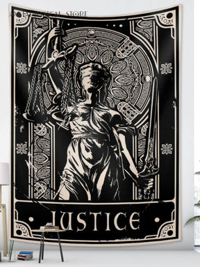 Tarot card tapestry