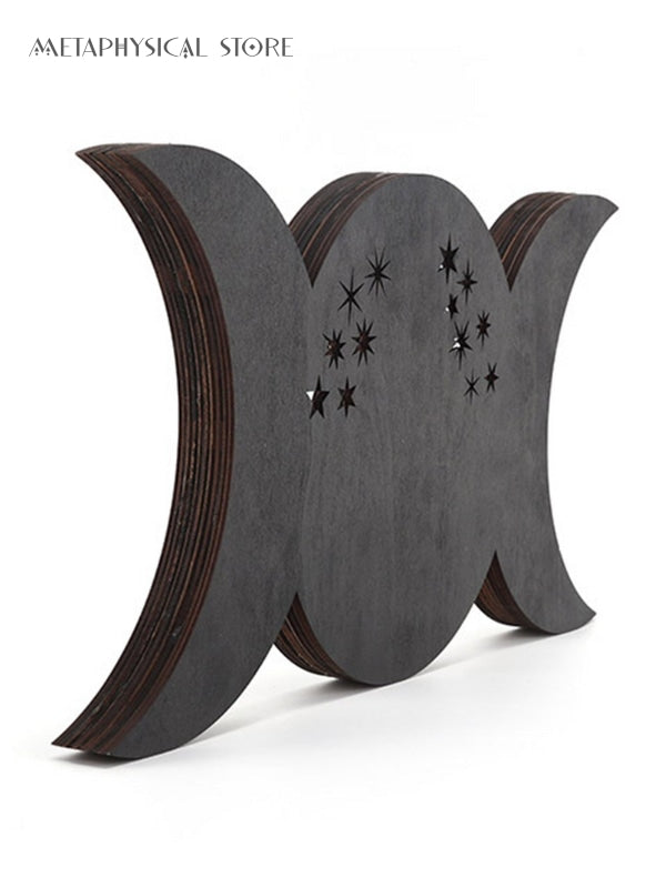 Triple moon shelf