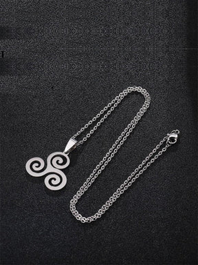 Triskelion necklace