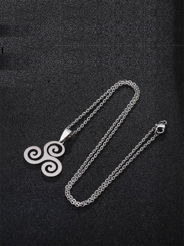 Triskelion necklace