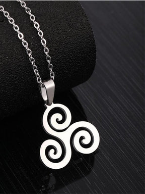Triskelion necklace
