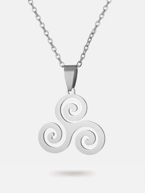 Triskelion necklace