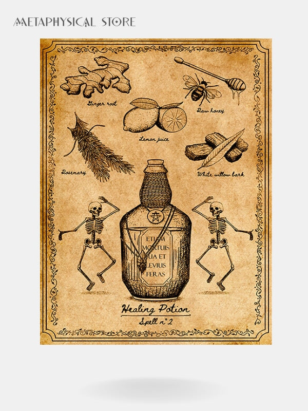 Vintage Witch poster