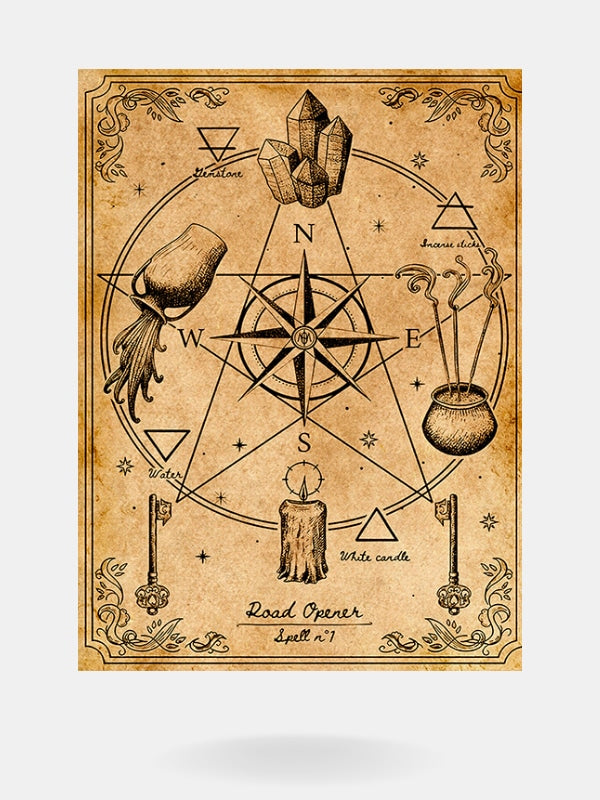 Vintage Witch poster