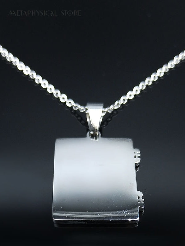 Witch grimoire necklace
