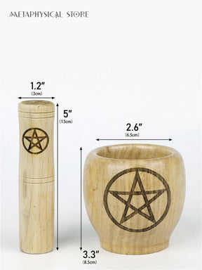 Witch mortar and pestle